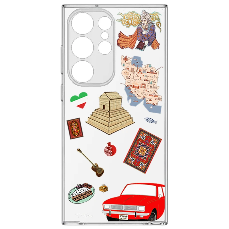 کاور طرح Iran مناسب برای گوشی موبایل سامسونگ  Galaxy S24 Ultra