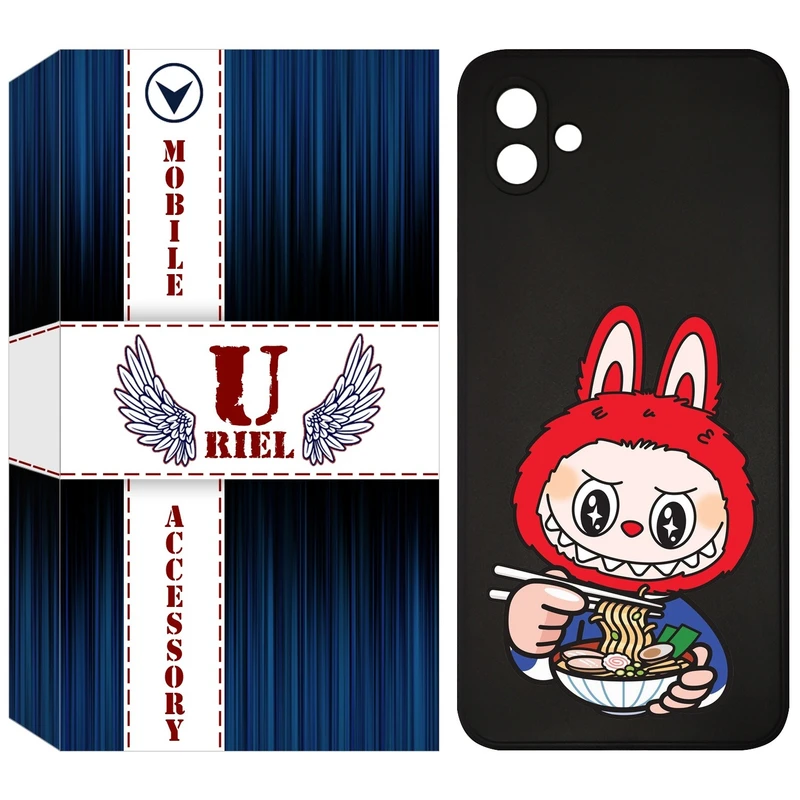 کاور یوریل مدل KSH کد 117 طرح عروسک لبوبو مناسب برای گوشی موبایل سامسونگ Galaxy A05