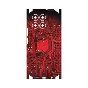 MAHOOT Red_Printed_Circuit_Board-FullSkin Cover Sticker for Honor X6a
