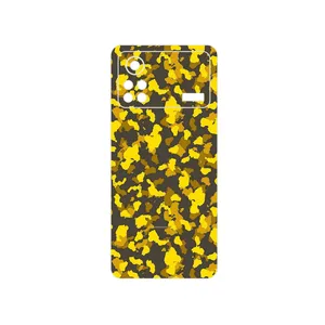 MAHOOT Yellow Infantry Army Cover Sticker for Xiaomi Poco X4 Pro 5G