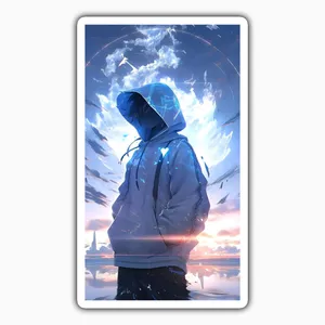 استیکر لپ تاپ و موبایل بووم طرح پسرانه کد LM54