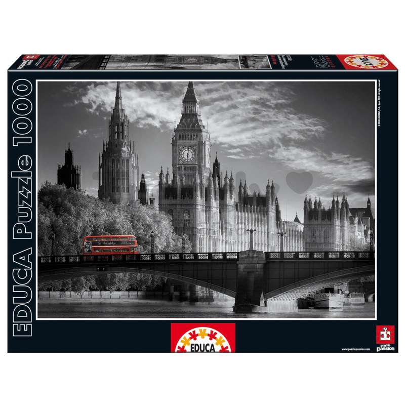 پازل 1000 تکه ادوکا مدل London Bus