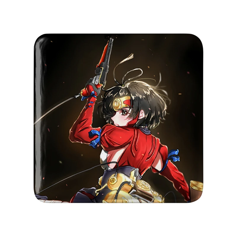 پیکسل خندالو طرح مومی انیمه کابانری Kabaneri مدل مربعی کد 35960