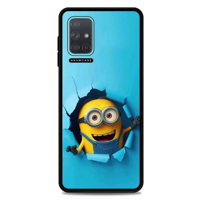 کاور آکام مدل AMC-WSGA71-MINIONS2 مناسب برای گوشی موبایل سامسونگ Galaxy A71