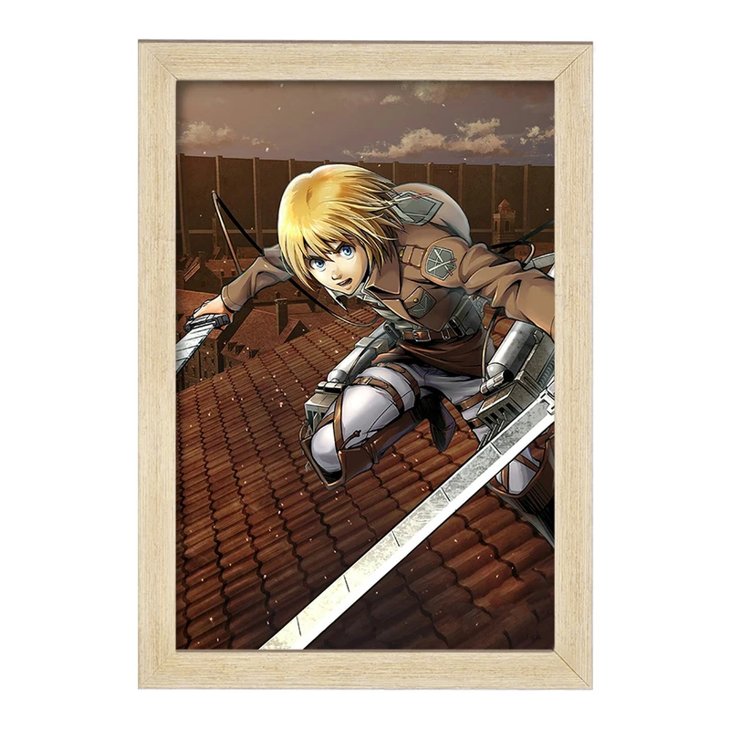 تابلو خندالو مدل آرمین آرلرت انیمه اتک آن تایتان Attack on Titan  کد 4845