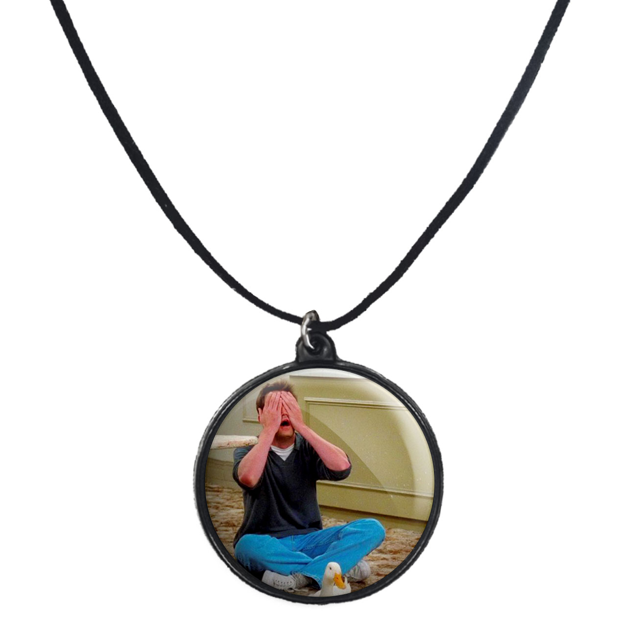 گردنبند پرمانه طرح فرندز کد pmb.18892 مدل دو طرفه