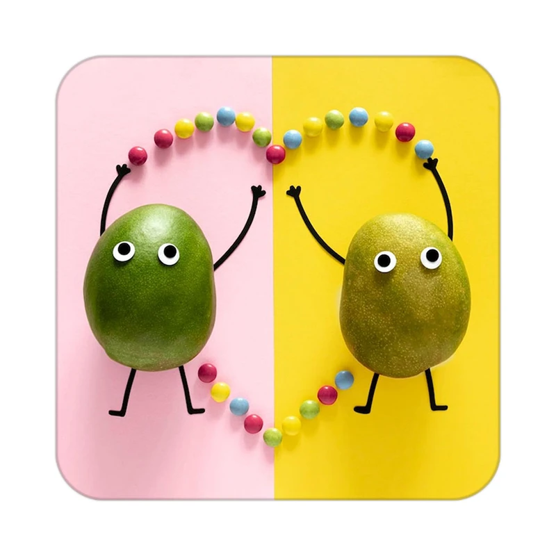 زیر لیوانی کاکتی طرح میوه مدل mp22401