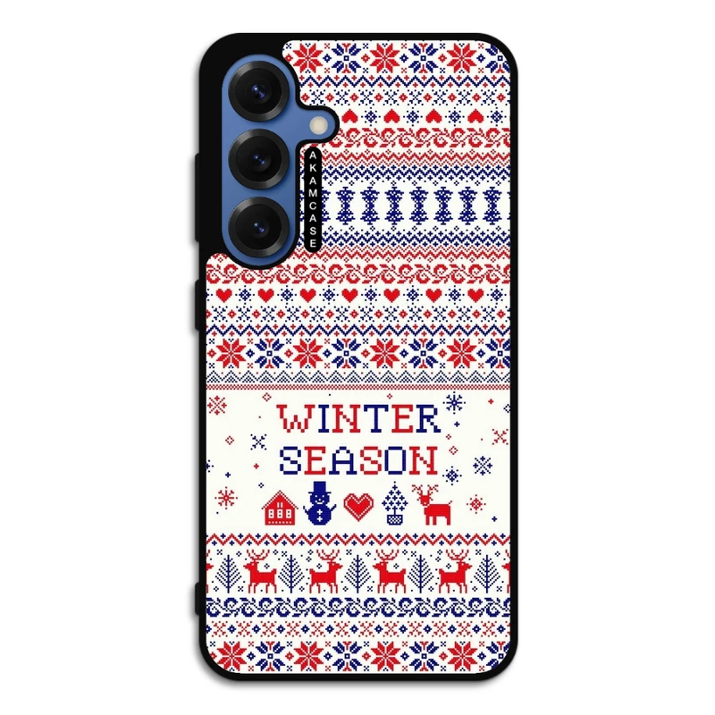کاور آکام مدل AMC-WSGS25-WINTER-1 مناسب برای گوشی موبایل سامسونگ Galaxy S25