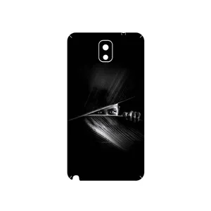 MAHOOT Black Portrait Cover Sticker for Samsung Galaxy Note 3