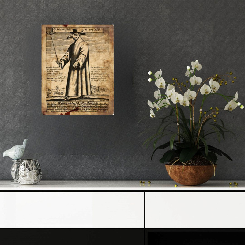 پوستر مدل  چاپ از دکتر دوران وسطی  