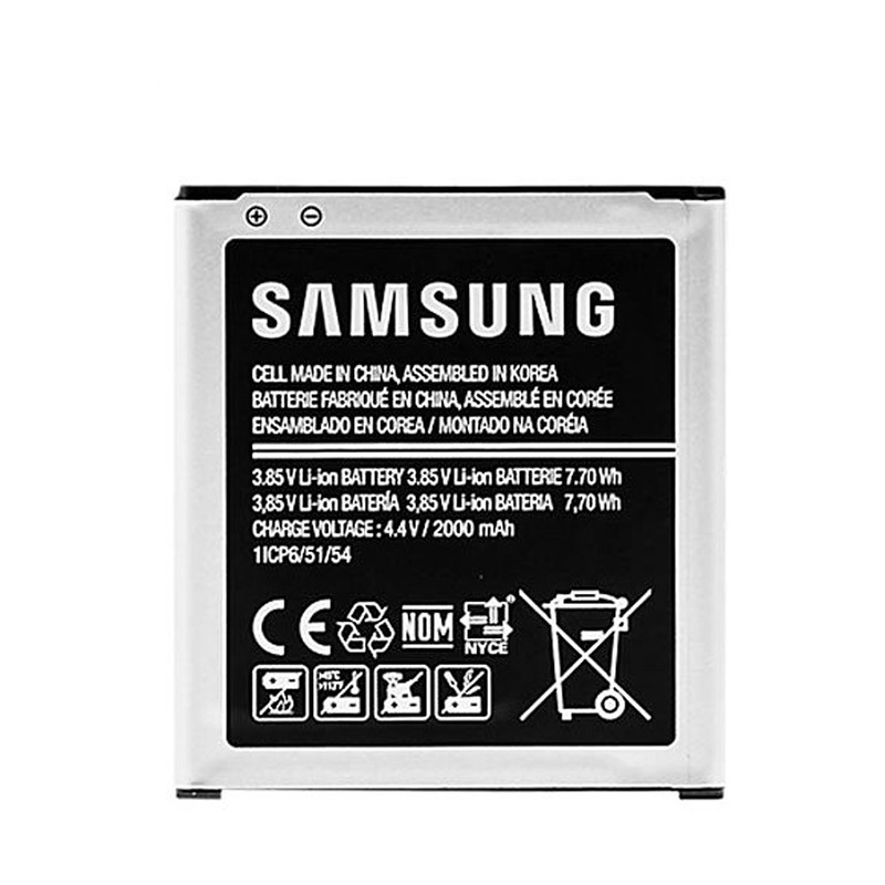 باتری موبایل مدل Galaxy Core Prime با ظرفیت 2000mAh مناسب برای گوشی موبایل سامسونگ Galaxy Core Prime