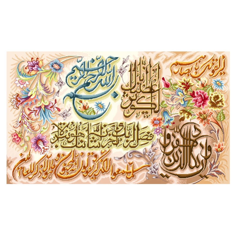 نخ و نقشه تابلوفرش مدل 2214