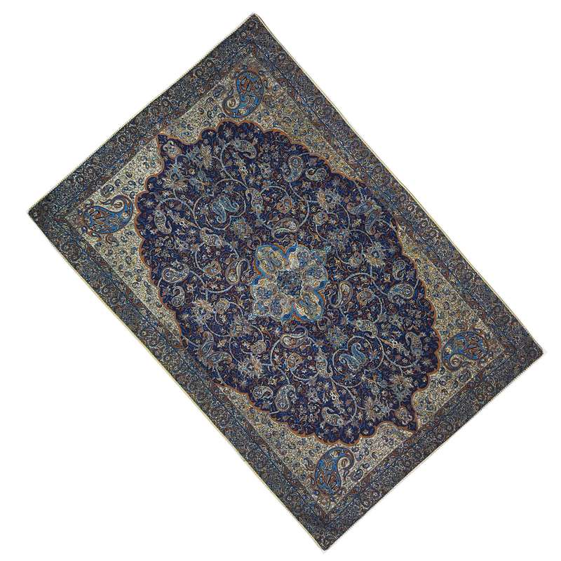 رومیزی ترمه مدل شاه عباسی کد SRMH90-58