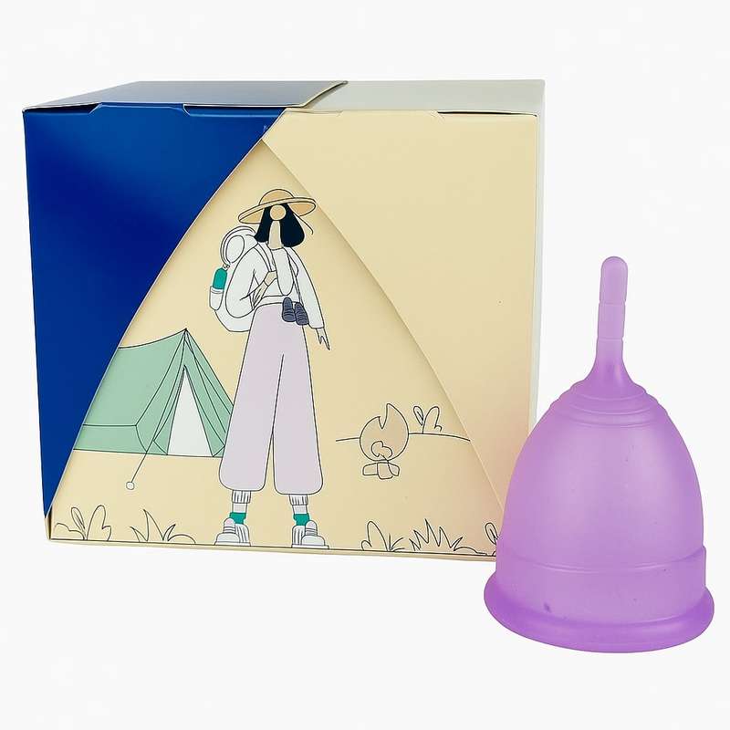 کاپ قاعدگی پیور مدل ساقه ای سایز بزرگ