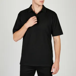 پولوشرت آستین کوتاه مردانه مدل یقه شکاری