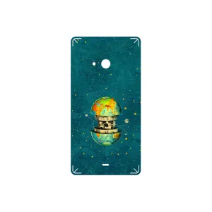 MAHOOT Collage of Earth Face Cover Sticker for Microsoft Lumia 540