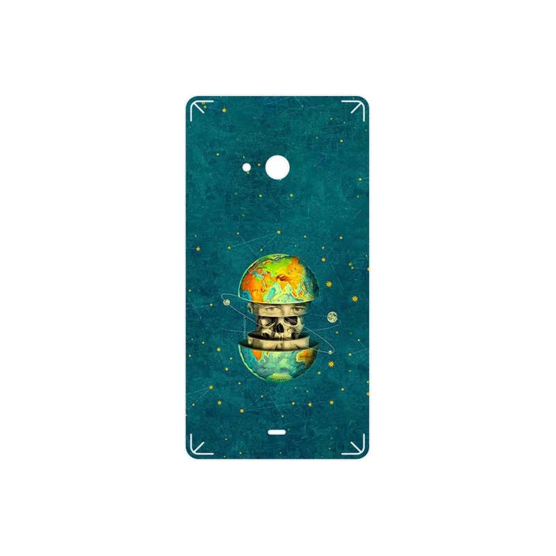 برچسب پوششی ماهوت مدل Collage of Earth Face مناسب برای گوشی موبایل مایکروسافت Lumia 540