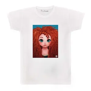 تی شرت بچگانه پرمانه طرح انیمیشن دلیر کد pmt.3855