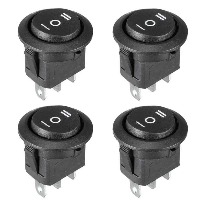 کلید راکر مدل KCD-mini-3-3 بسته 4 عددی کلید راکر مدل KCD-mini-3-3 بسته 4 عددی