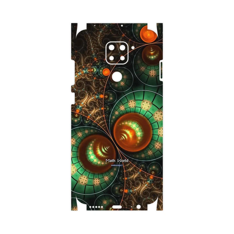 برچسب پوششی ماهوت مدل Mathematical Geometric Shape 3-FullSkin مناسب برای گوشی موبایل شیائومی Redmi Note 9