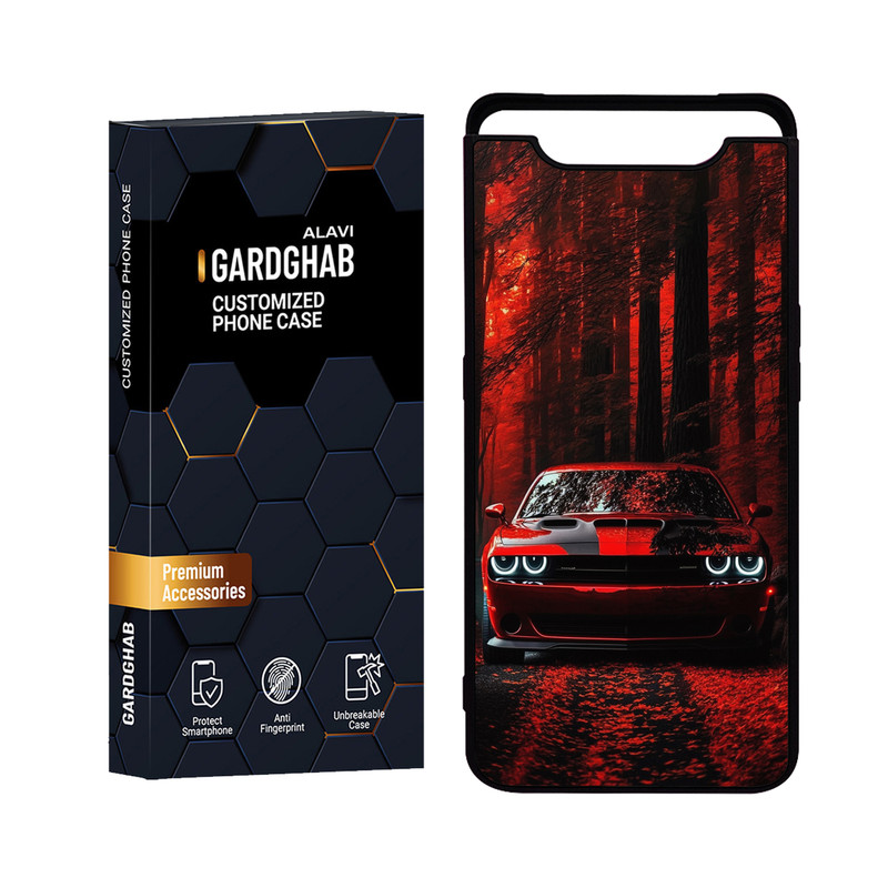 کاور گارد قاب علوی مدل Glass مناسب برای گوشی موبایل سامسونگ Galaxy A80