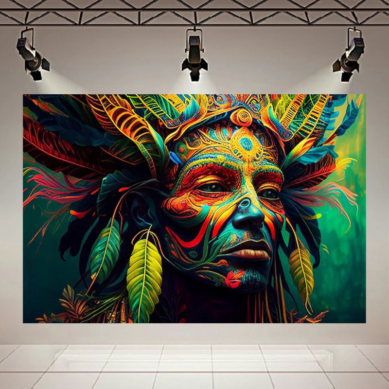  پوستر طرح مخمل انسان و  طبیعت مدل برگ و درخت کد AR303702