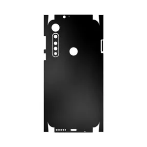 MAHOOT Black-Matte-FullSkin Cover Sticker for Motorola One Vision Plus
