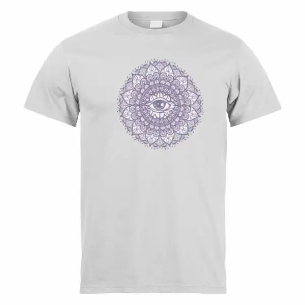 تی شرت آستین کوتاه مردانه مدل گل یوگا