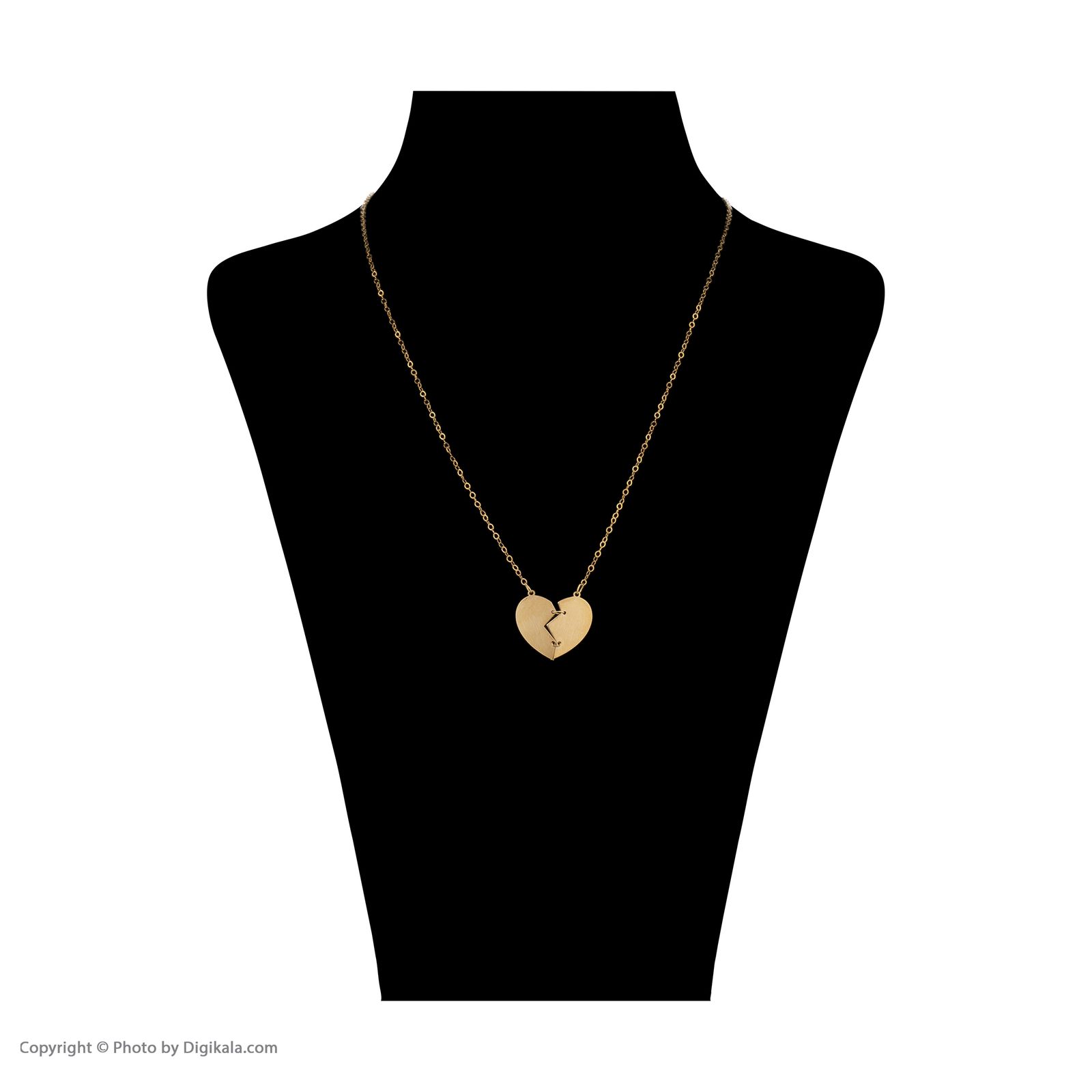 گردنبند طلا 18 عیار زنانه مایا ماهک مدل MM1807 -  - 2