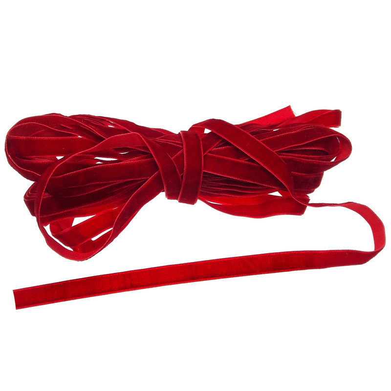 روبان مدل مخمل Y984 طول 6 متر