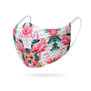 ماسک پارچه‌ ای راویتا  مدل فامینگو طرح 1192