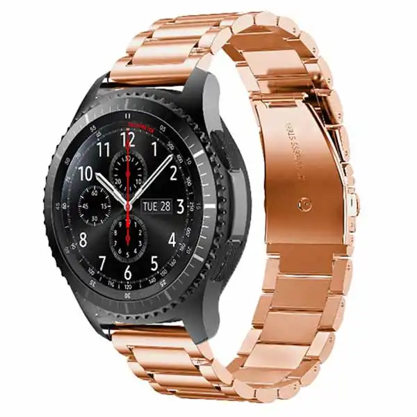 بند مدل Three bead مناسب برای ساعت هوشمند سامسونگ Gear s3 / Watch 3 size 45mm / Galaxy watch 46mm / S3 frontier/ S3 Classic