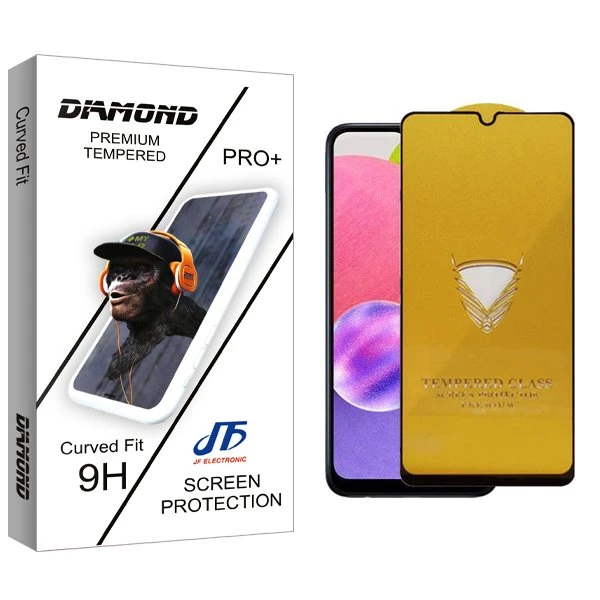 محافظ صفحه نمایش جی اف مدل Diamond OG مناسب برای گوشی موبایل سامسونگ Galaxy A03s