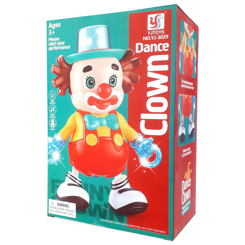 اسباب بازی وای جی تویز مدل دلقک رقاص موزیکال کد YJ-3029