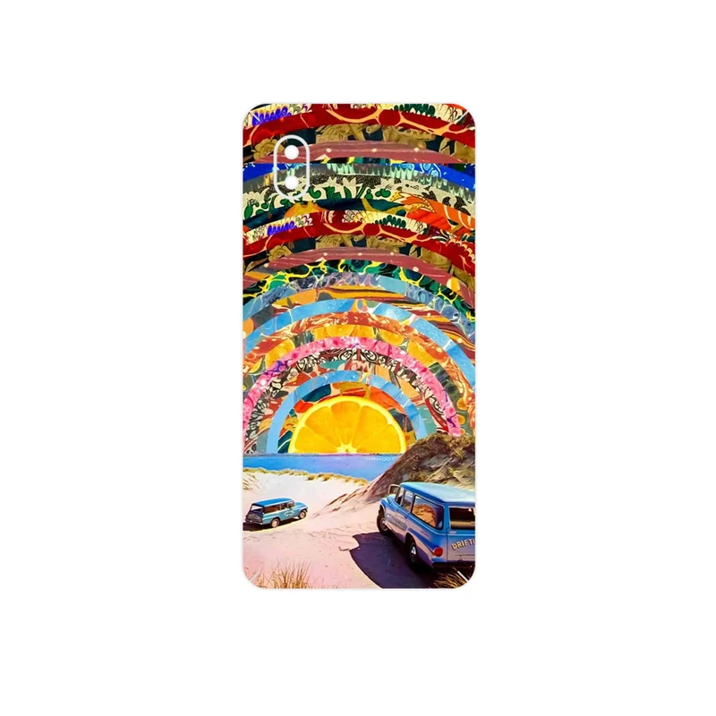 برچسب پوششی ماهوت مدل Collage of Orange Sky مناسب برای گوشی موبایل سامسونگ Galaxy A01 Core