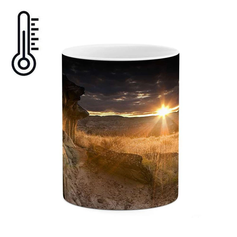 ماگ حرارتی کاکتی مدل غروب کد mgh11244