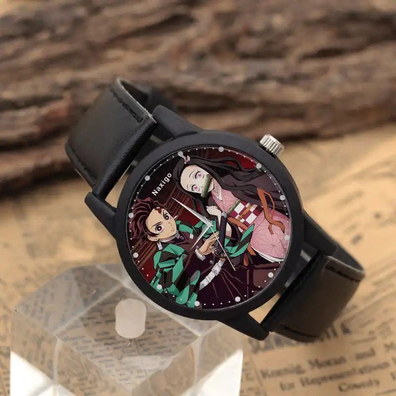 ساعت مچی عقربه ای ناکسیگو مدل شیطان کش کد LF6841