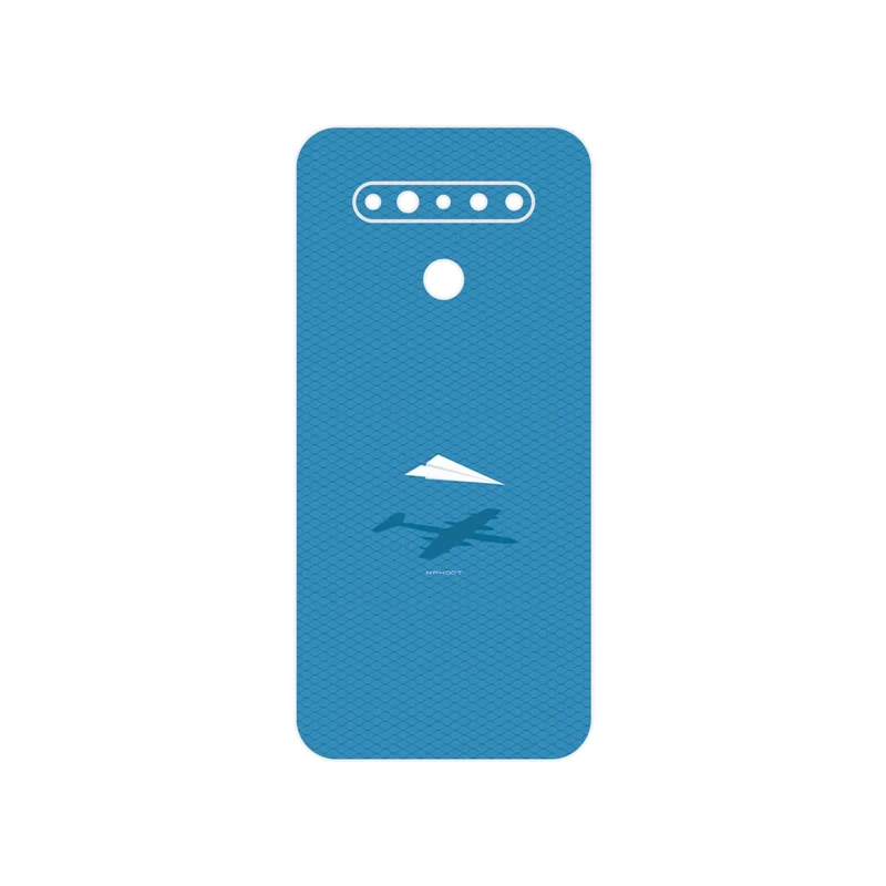 برچسب پوششی ماهوت مدل Minimal Paper Airplane مناسب برای گوشی موبایل ال جی K41s