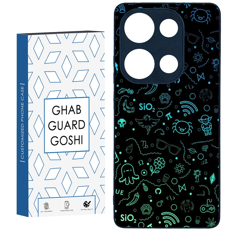 کاور قاب گارد گوشی طرح فانتزی کد TPU-257 مناسب برای گوشی موبایل شیائومی Redmi Note 13 Pro 4G / Poco M6 Pro 4G