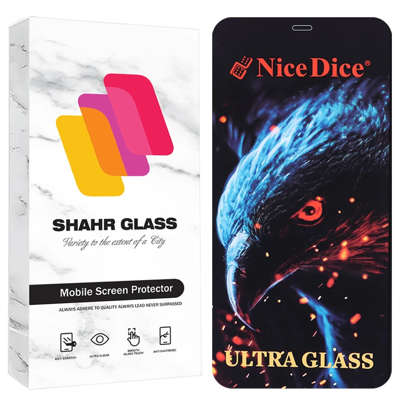 محافظ صفحه نمایش شهر گلس مدل NDUS مناسب برای گوشی موبایل اپل iPhone 11 / iPhone XR