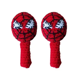 سرمدادی بافتنی مدل مرد عنکبوتی بسته 2 عددی