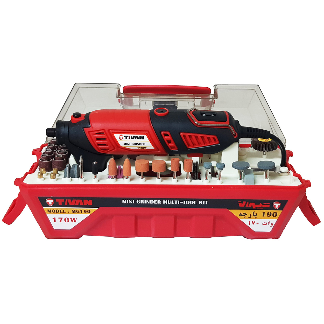 فرز انگشتی تیوان مدل AT - MG 190 مجموعه 190عددی