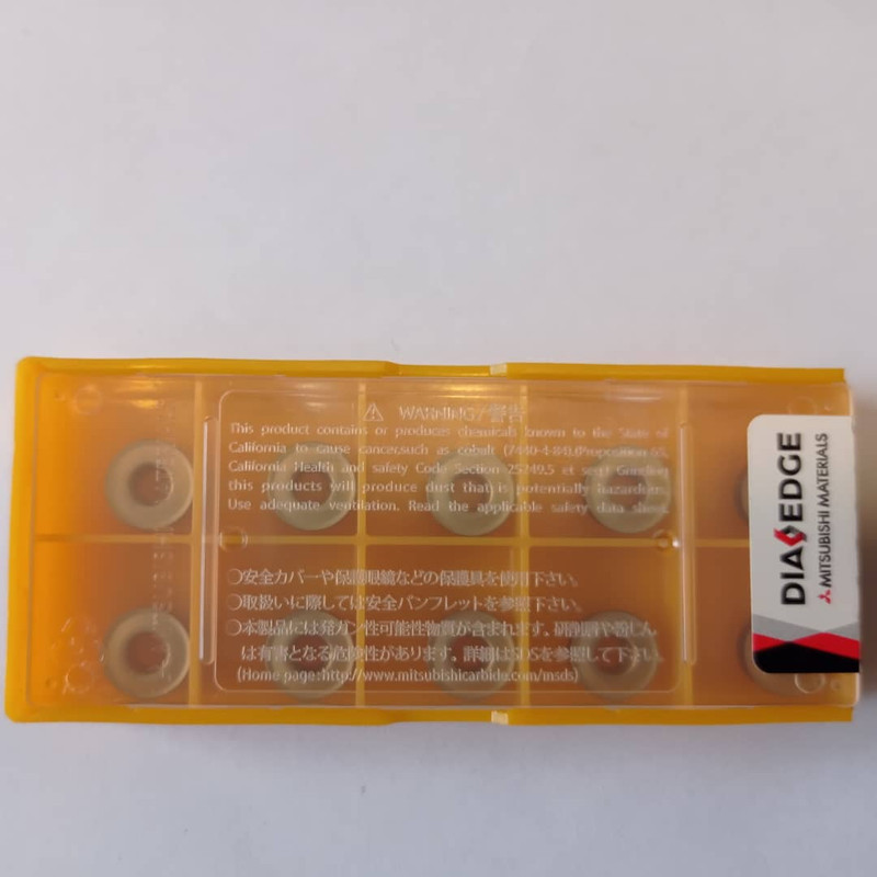 مجموعه 10 عددی اینسرت میتسوبیشی مدل RCMX1003M0 مجموعه 10 عددی اینسرت میتسوبیشی مدل RCMX1003M0