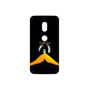 MAHOOT Beauty and the Beast Cover Sticker for Motorola Moto G4 Play