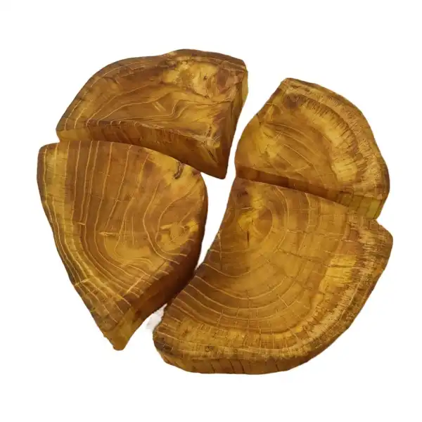 ظرف چوبی مدل دفرمه پازلی بسته 4 عددی