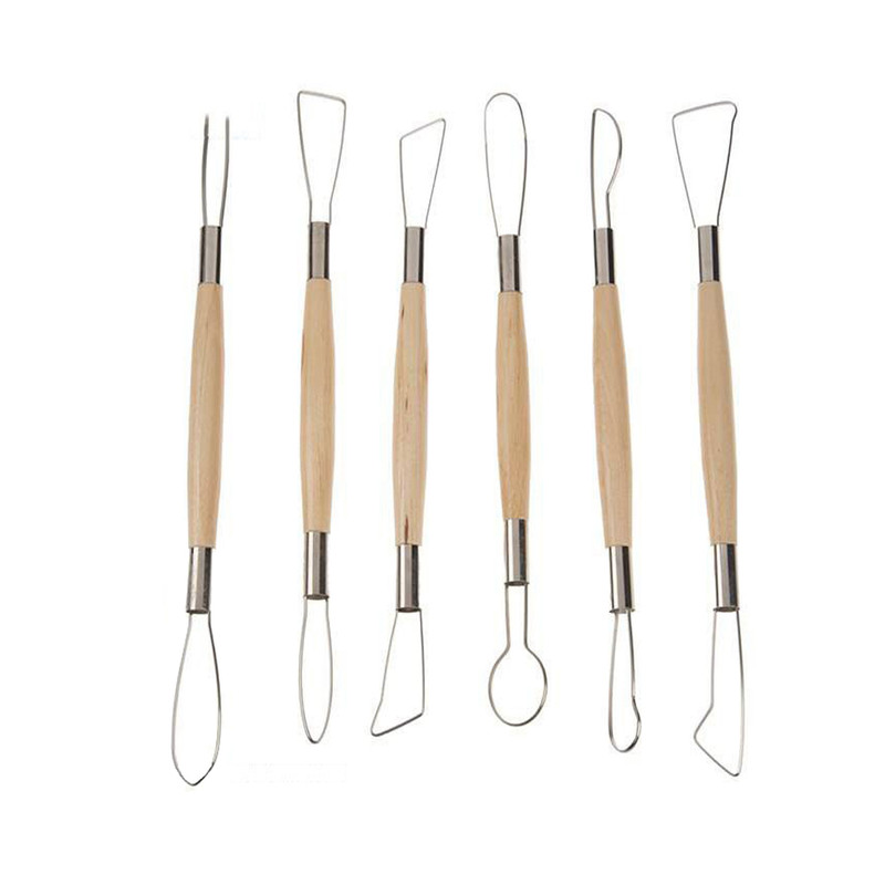 ابزار سفالگری مدل rima-01 کد 76217 بسته 6 عددی