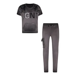 ست تی‌شرت آستین کوتاه و شلوار زنانه سیگنت مدل 835