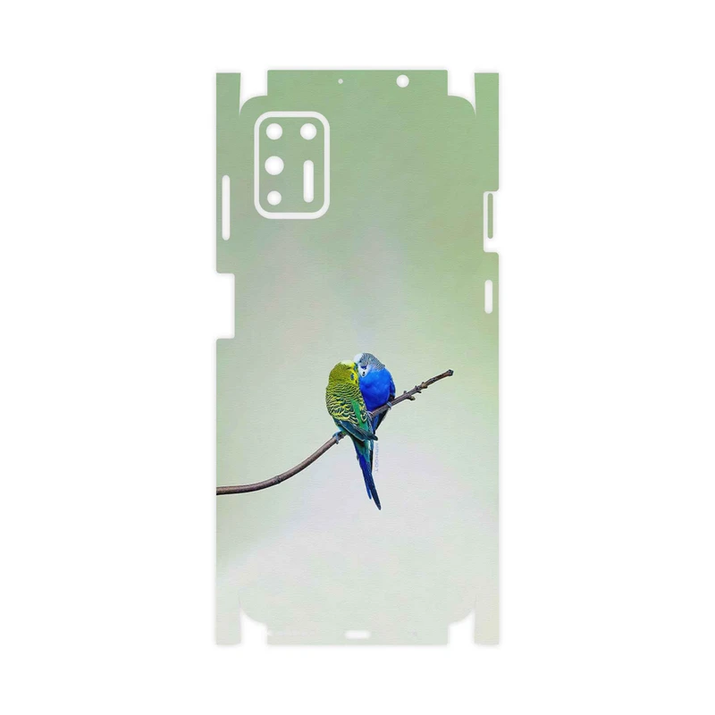 برچسب پوششی ماهوت مدل Lovebird-FullSkin مناسب برای گوشی موبایل موتورولا Moto G9 Plus