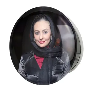 آینه جیبی خندالو طرح یکتا ناصر مدل تاشو کد 6279 