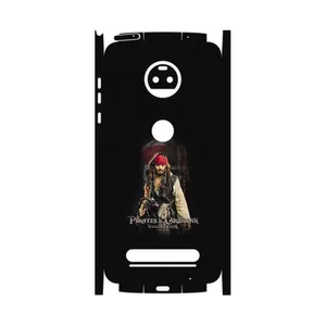 MAHOOT PIRATES OF THE CARIBBEAN-FullSkin Cover Sticker for Motorola Moto Z2 Force